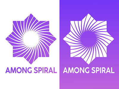 Among Spiral Logo design illustration logo logodesign logotype vector