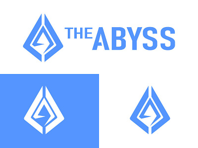 The Abyss Logo abyss blue design illustration logo logo design logotype vector