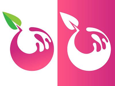 Berrywave Logo berry illustration logo logo design logodesign logotype vector wave