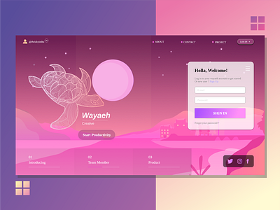 Wayaeh User Interface Design adobexd affinitydesigner design ilustrator ui ui ux uidesign uxdesign