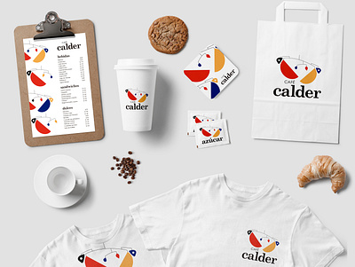 Café Calder - personal branding project branding design illustration logo