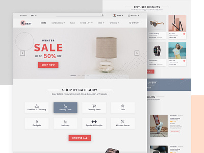 E commerce landing page aesthetic e commerce template ecommerce figma figmadesign landing page landing page design ui design