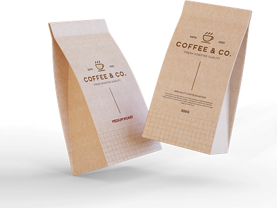 COFFEE & CO branding design icon identity illustration logo minimal packaging typography vector