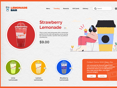 Lemonade Bar Home Page