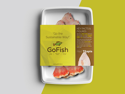 Gofish Packaging Mockup branding design identity illustrator logo minimal packaging design packaging mockup photoshop typography