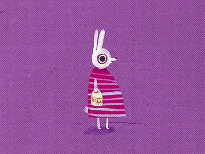 Mum's Gone To Iceland animal character design doodle drawing iceland illustration photoshop rabbit shopping