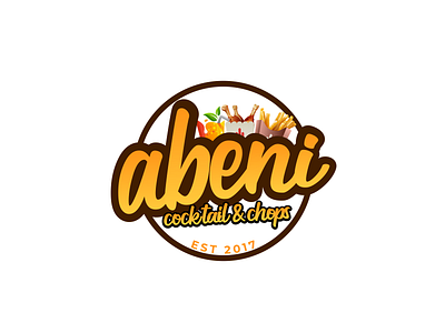 Abeni Cocktail and Chops brand design brand identity design icon logo mascot mascot logo