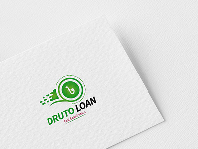 Druto Loan logo logodesign modern simple symbol symbolmark