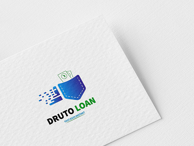Druto Loan 2 logo logodesign modern modern logo symbolmark