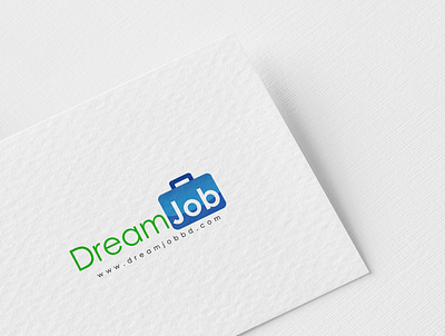 Dream Job latter mark logo logo design modern logo simple logo