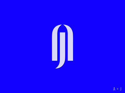 AJ monogram aj brand identity branding graphic design logo logodesign logodesigner minimal minimalist minimalist logo monogram monogram letter mark vector