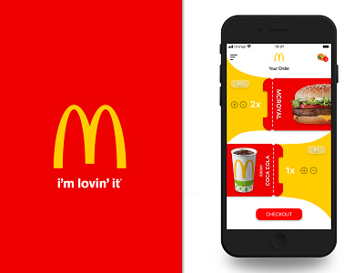 McDonald | REDESIGN. app checkout clean design flat ios iphone mcdonald mcdonalds minimal mobile mobileapp mobileappdesign order ordering ui ux web webdesign website design