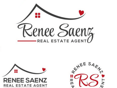 Renee Saenz branding custom design design for sale illustration illustrator keller williams lettering listing signs logo design minimal real estate agency real estate agent real estate branding real estate logo realtors typography vector web website