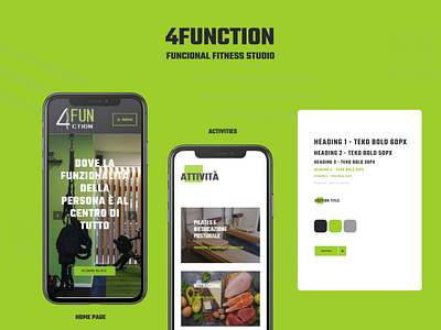 4function - Functional Fitness Studio Website