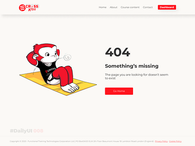 404 – Daily UI 008