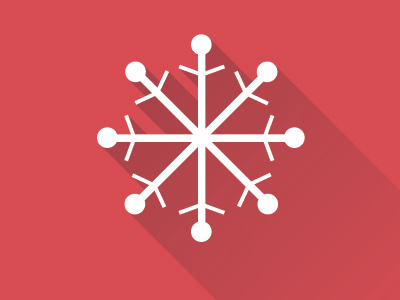 Snowflake christmas flat icon snowflake winter