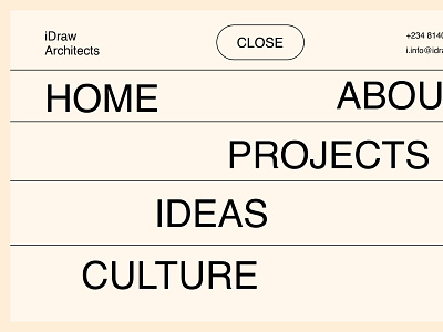 iDraw Menu Design app branding design graphic design typography ui ux