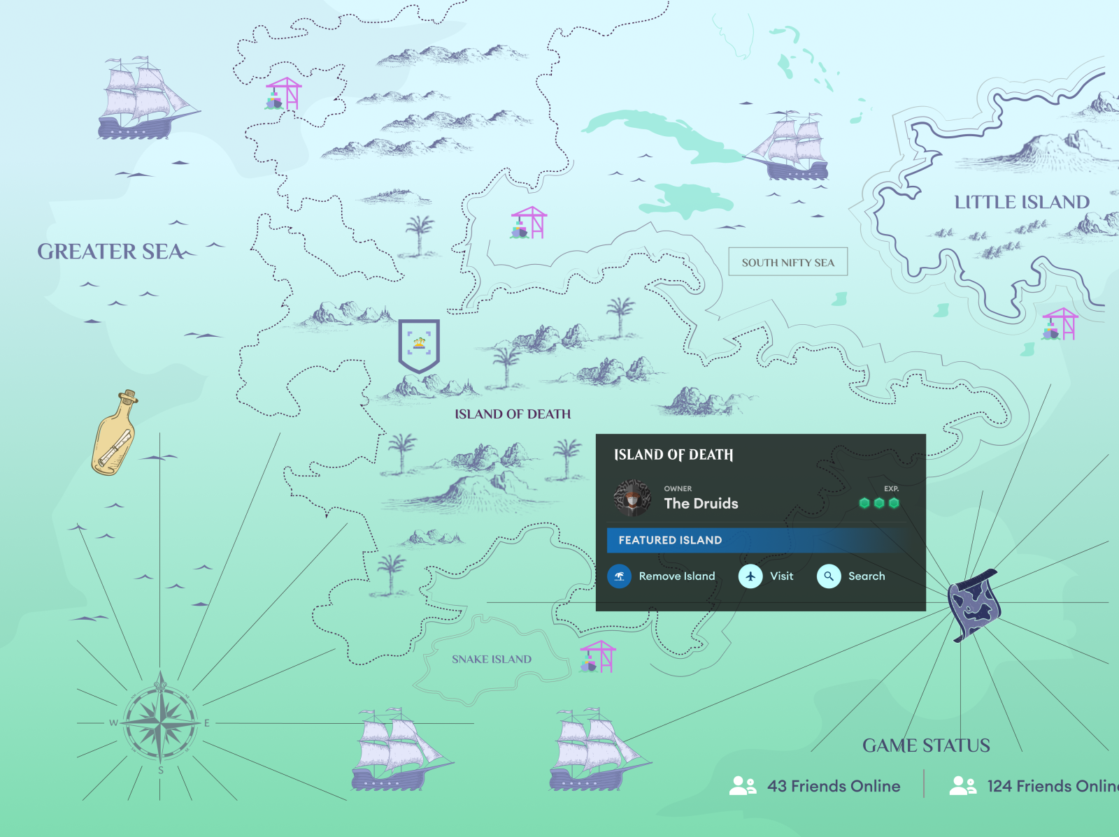 Game Map Exploration #2 by Druids on Dribbble