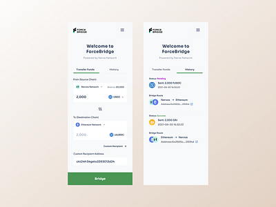 ForceBridge dApp