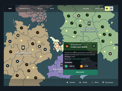 Game Map Exploration #2 by Druids on Dribbble