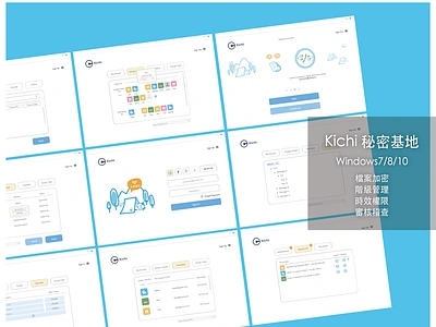 Kichi: Windows Software UI Samples design file manager icon illustration logo ui visual studio windows