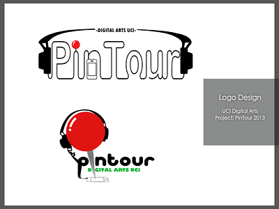 Logo Design: PinTour design logo