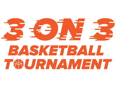 shootin' hoops 3 basketball branding logo orange proximanova sports tournament