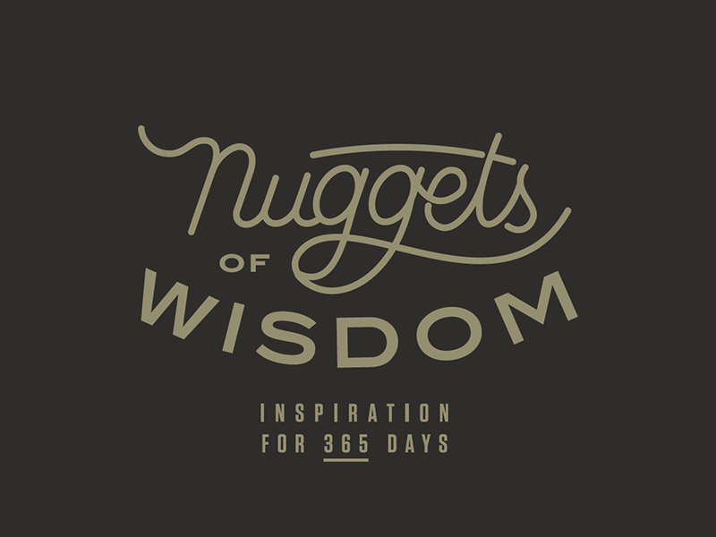 Nuggets Of Wisdom By Brooke Sage On Dribbble