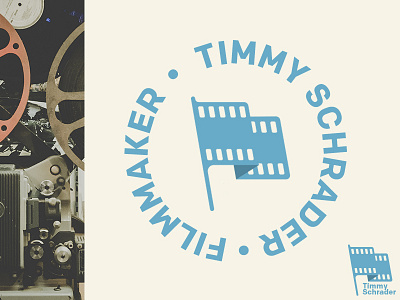 Timmy Schrader Filmmaker branding cinematography colfax creative film filmmaker flag logo photographer videography