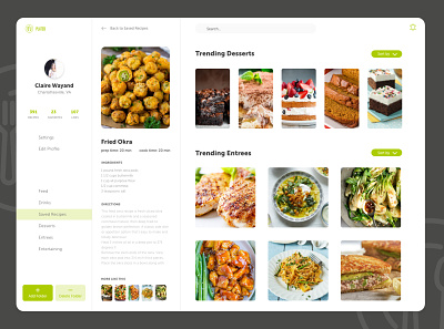 Recipe Board app dailyui design designer foodboard fooddesign foodui graphic design recipeboard recipes recipeui ui ui design uiux ux ui ux design uxdesign
