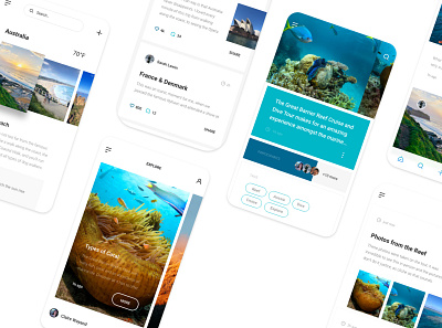 Travel App Concept appdesign appdesigner australia dailyui designer graphicdesign illustrator travel travel app ui design uidesign uidesigns uiux uxdesign uxdesigns