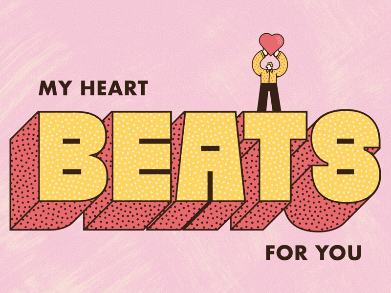 Valentine’s Day 2018 vector illustration textures illustrator photoshop cheesy valentines