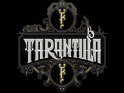 TARANTULA LETTERING CUSTOM