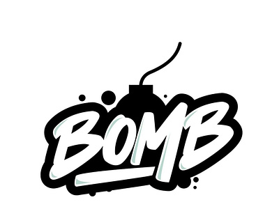 BOMB Logotype brand identity branding branding logo design illustration logo type type art typedesign typeface typography vector