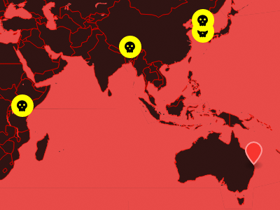 Peace Day data visualisation data leafletjs mapbox peaceday ted tedx tedxbrisbane