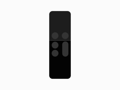 AppleTV Remote Instructions - Swipe and Click animated animated gif apple appletv remotecontrol touch tutorial vector animation