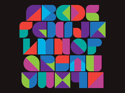 GEOMETRICOLOR FONT