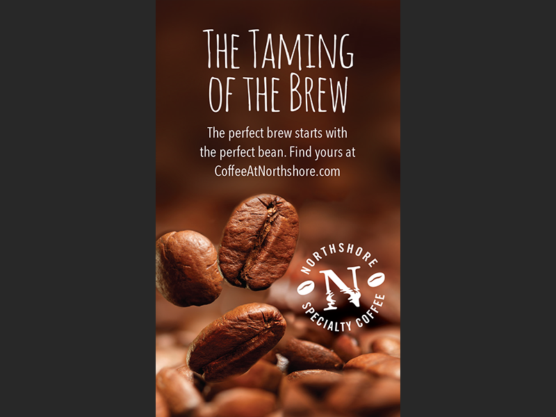 Northshore Coffee for New Stage Theatre Program theatre northshore coffee ad