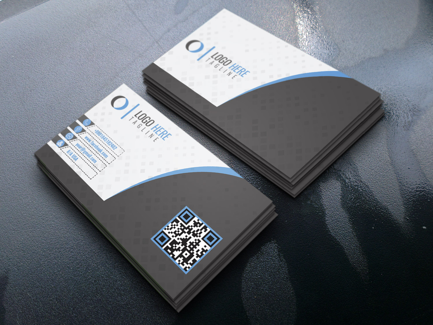 Business Card by Abu on Dribbble