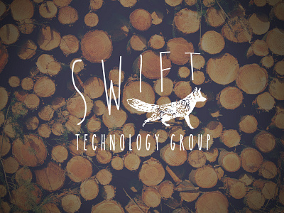 Swift Fox branding fox hipster logo simple swift vintage