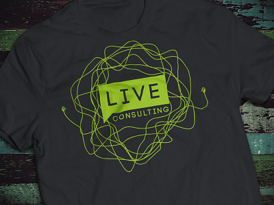 Live Consulting T-Shirt chaos denver it live consulting networking tshirt