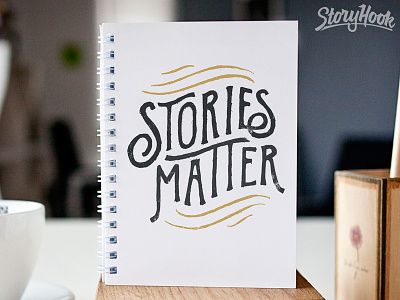 Stories Matter design illustration stories storyhook typography