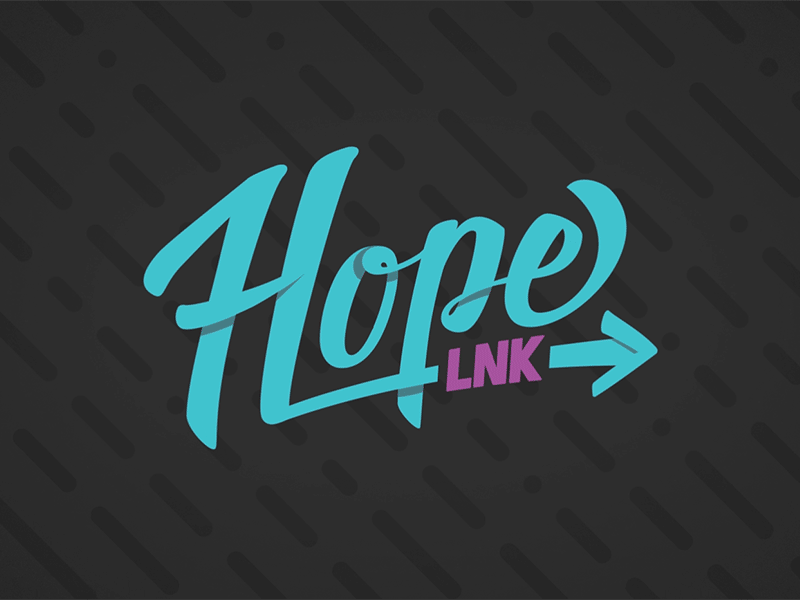 HopeLNK Logo Animation animation brand hope lincoln lnk logo mental-health movement nonprofit script