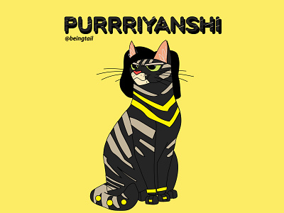 Playing with Names - Priyanshi app beingtail branding character color concept creative design icon illustration indian indiannames logo name priyanshi typography vector vector art