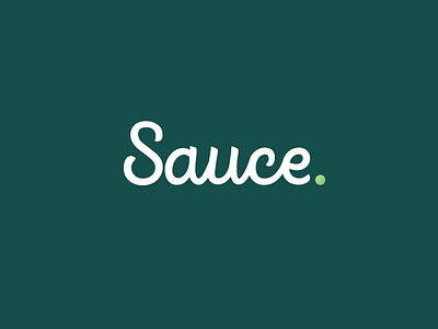 Sauce Lettering Logo by Nohemi on Dribbble