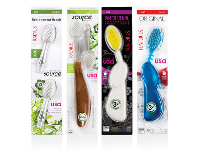 Dribbble 86 eco oral care package design radius toothbrush