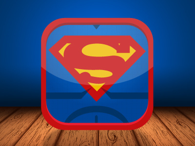 Dribbble 37 dc icon superman vector