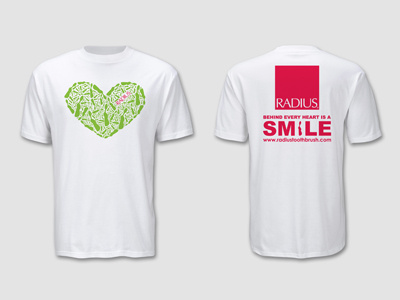 Dribbble 65 heart t shirt toothbrush vector