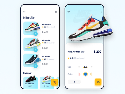 Sneaker shop app 👟👟👟