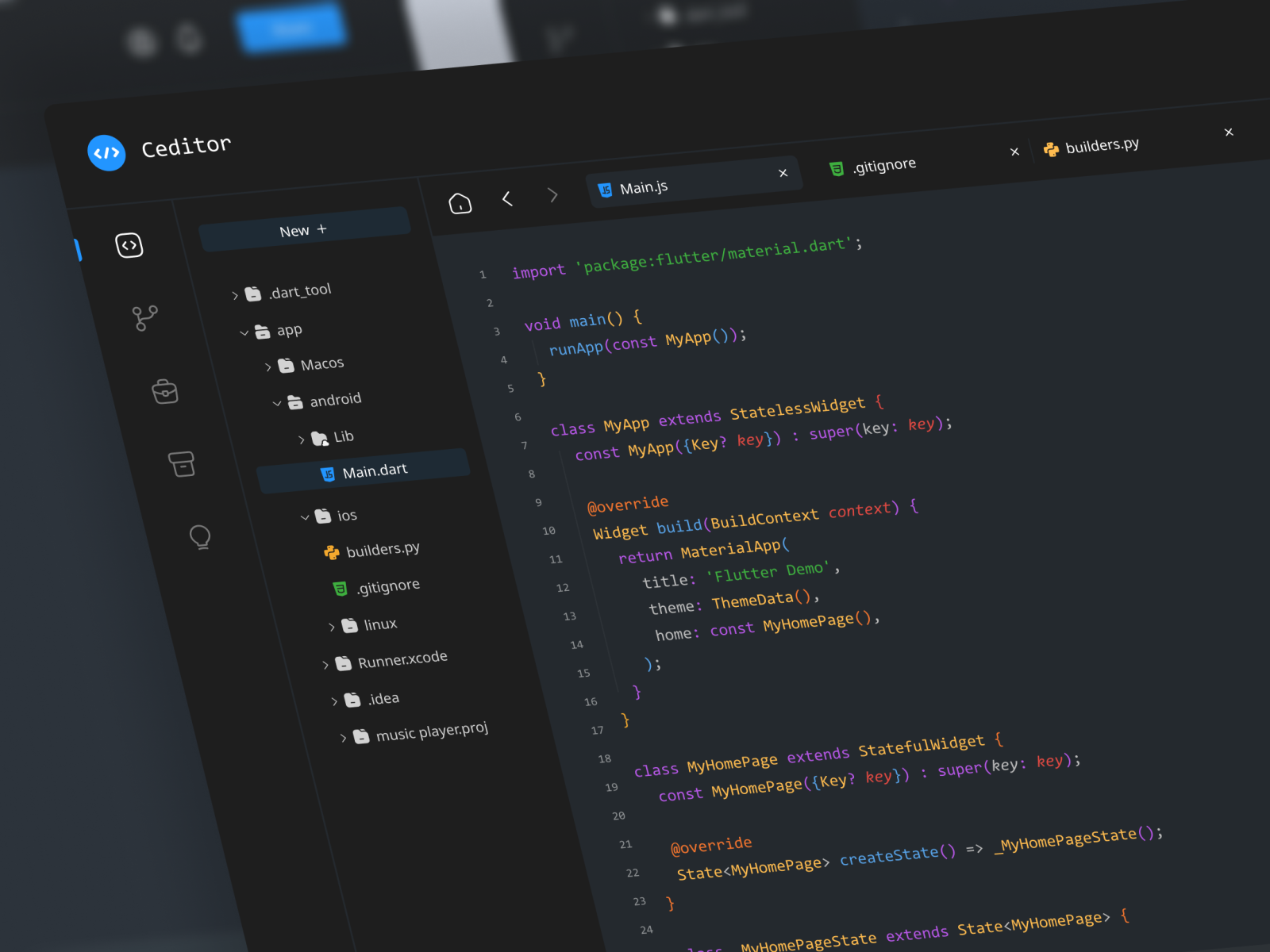 Ceditor Code Editor App By Amirhosein Panahi For Oniex On Dribbble
